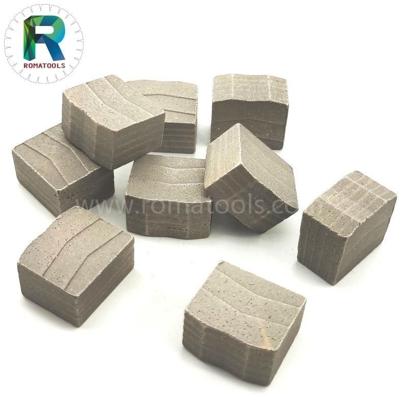24X14/13X20mm D3000mm Granite Segments From Romatools