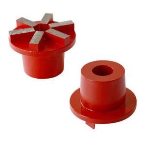 3 Inch 6 Seg Diamond Grinding Plug for Concrete