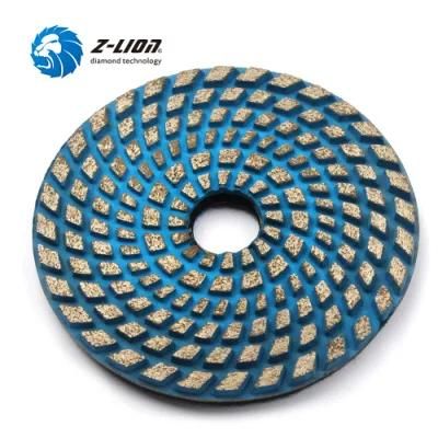 4&quot; Metal Polishing Floor Pads Diamond Tools for Concrete Floor Grinding