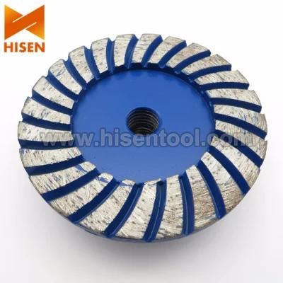 100mm Premium Diamond Turbo Grinding Cup Wheel for Stone