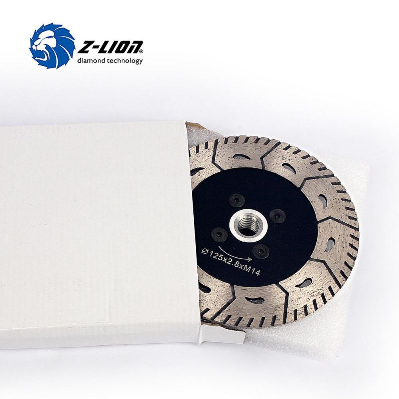 Diamond Wet Use Double Side Cutting & Grinding Disc with M14 Flange