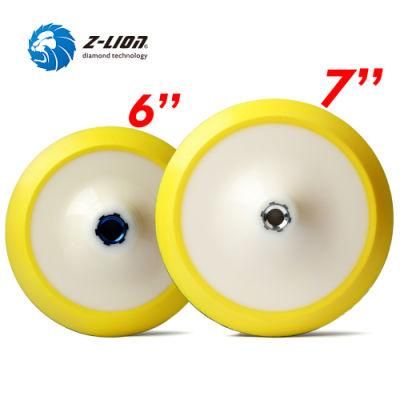 6&quot; 7&quot; Car Wax Sanding Disc Plastic Foam Backer Pad for Angle Grinder