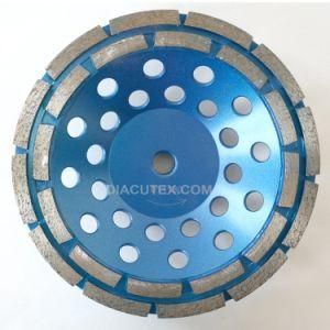 Double Row Diamond Cup Grinding Wheel