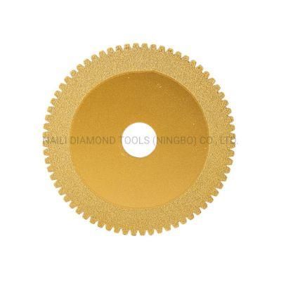 Qifeng Manufacturer Price Vacuum Brazed Segmented Saw Blade for Marble