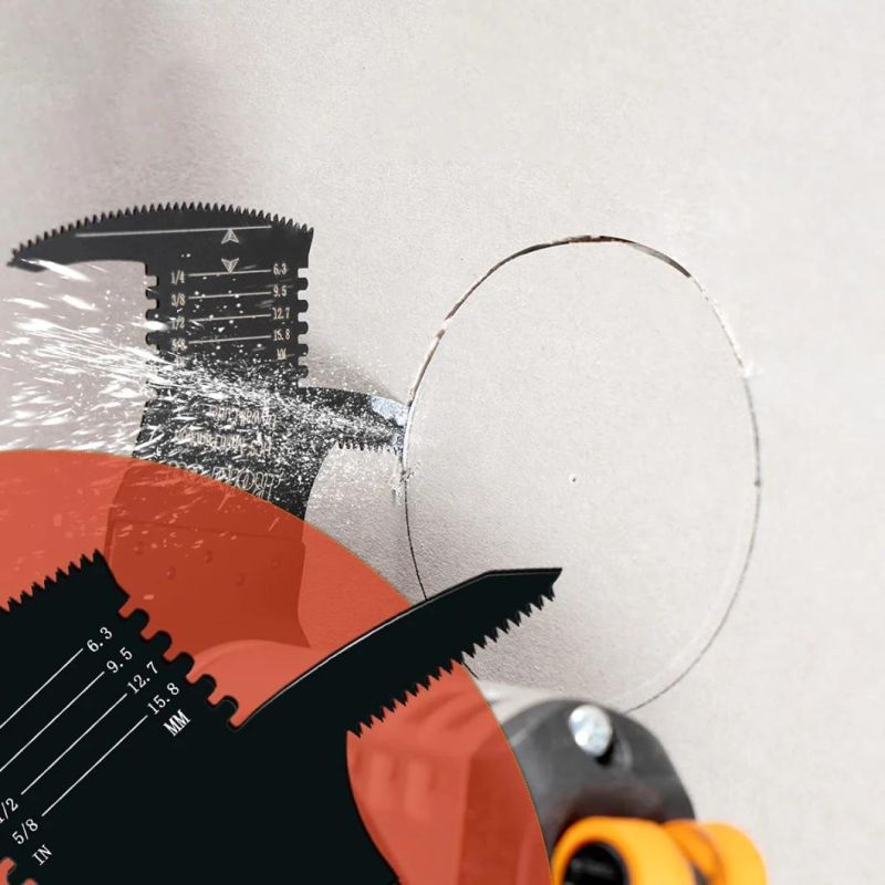 High Carbon Steel Oscillating Multi Tool Hacksaw Blade for Cutting Drywall Wood