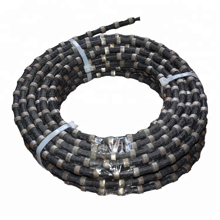 11.5mm Quarry Stone Cutter Rope Diamond Wire Saw for Granite Concrete