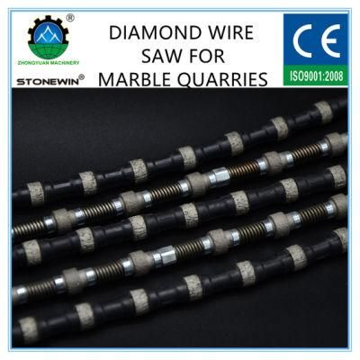 High Cost-Effective Diamond Wire Saw for Marble Quarrying