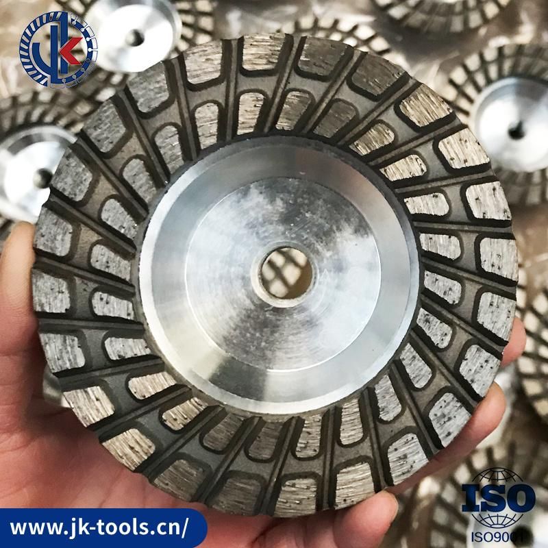 Hot Press Sintered Granite Grinding Wheel 100mm-M14 / 5/8-11 Hole