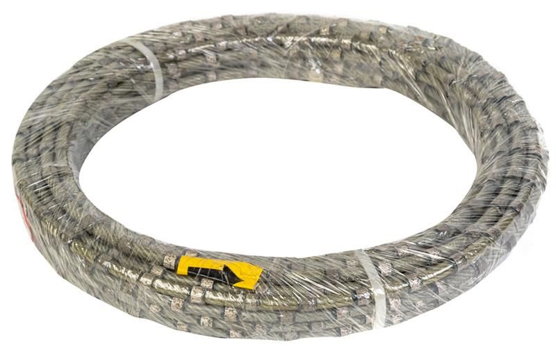 8.5X6.0mm 37bpm Granite Profiling Diamond Cable Saw