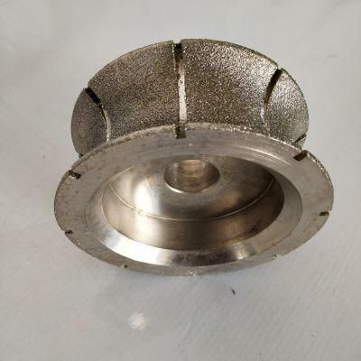 Electroplated Diamond Profile Wheel for Shaping and Grinding Marble Artificial Stone Glass Quartz