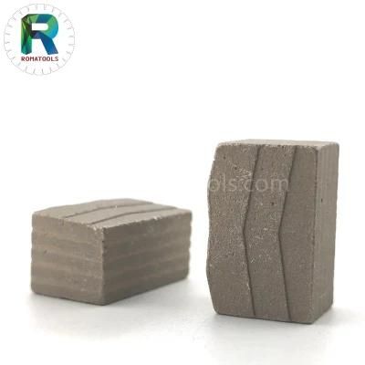 3000 24X12.5/11.5X15 mm Diamond Segments for Hard Granite Cutting