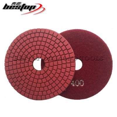 4&quot; Resin Diamond Polishing Pad Lowes for Hand Polisher