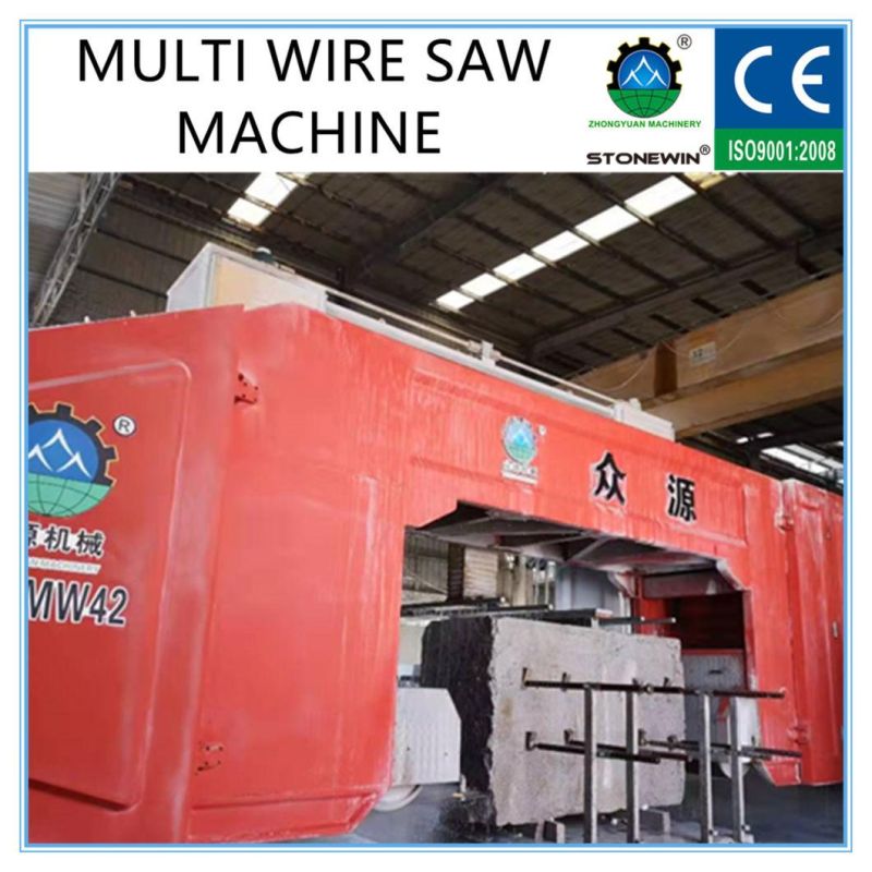 High Standard Multi Wire Saw Granite, Quartz Slabs Cutting
