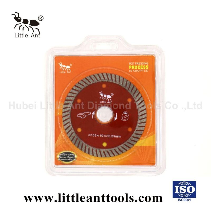 105mm Microlite Diamond Turbo Cutting Disc with Red Color