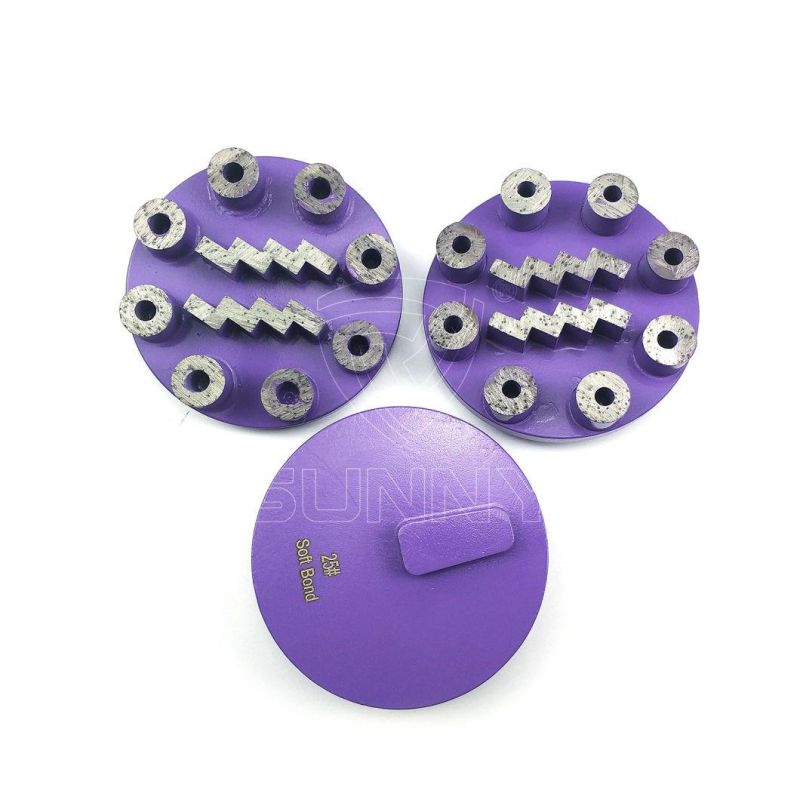 Redi Lock Soft Bond Diamond Grinding Disc for Floor Grinder