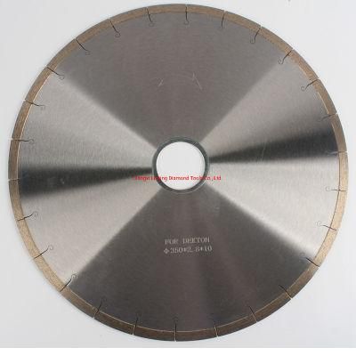 400mm Dekton Disc Fish Hook Blade for Cutting Dekton Disc Silent Core Blade
