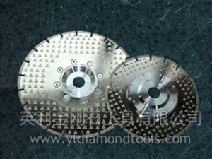 Electroplated Diamond Blade with Protecting Teeth