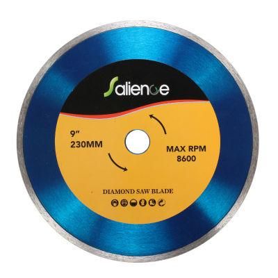 230mm Continuous Diamond PCD Saw Blade for Granite Stone Cutting Brick Marble