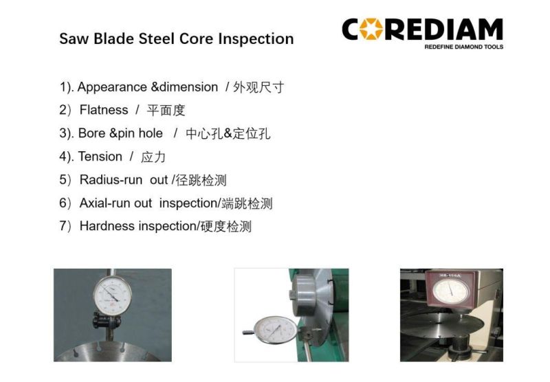 Laser Welded Soff-Cut Diamond Saw Blade for Concrete Materials/Diamond Tool