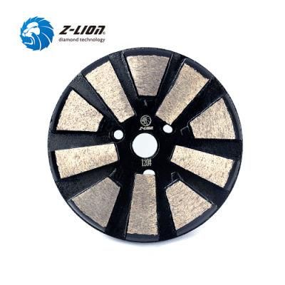 Zlion High Quality Grinding Wheel Metal Bond Floor Polishing Pad for Concrete Granite