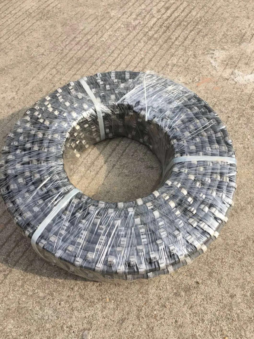 Diameter 8.8mm Diamond Wire Saw Rope for Granite Marble Stone Cutting and Profiling