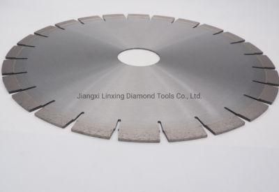 Linxing High Quality Diamond Saw Blade for Sandstone Cutting Good Sharpness