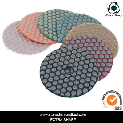 Angle Grinder Dry Diamond Granite Polishing Pad