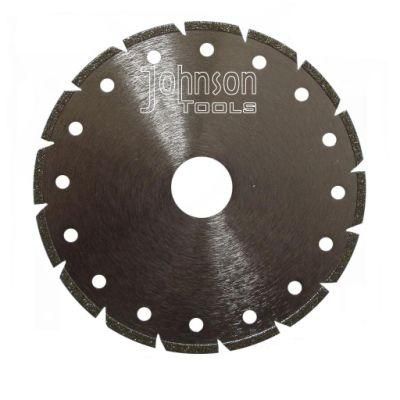 105-300mm Segmented Electroplated Diamond Saw Blades for Marble and Granite Cutting