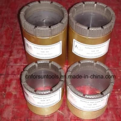 B76 Surface Set Diamond Core Drill Bit