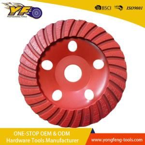 Single or Double Row Diamond Cup Grinding for Concrete