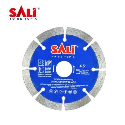 Sali 4inch 105*1.8*22.2mm High Quality Segemnt Diamond Saw Blade