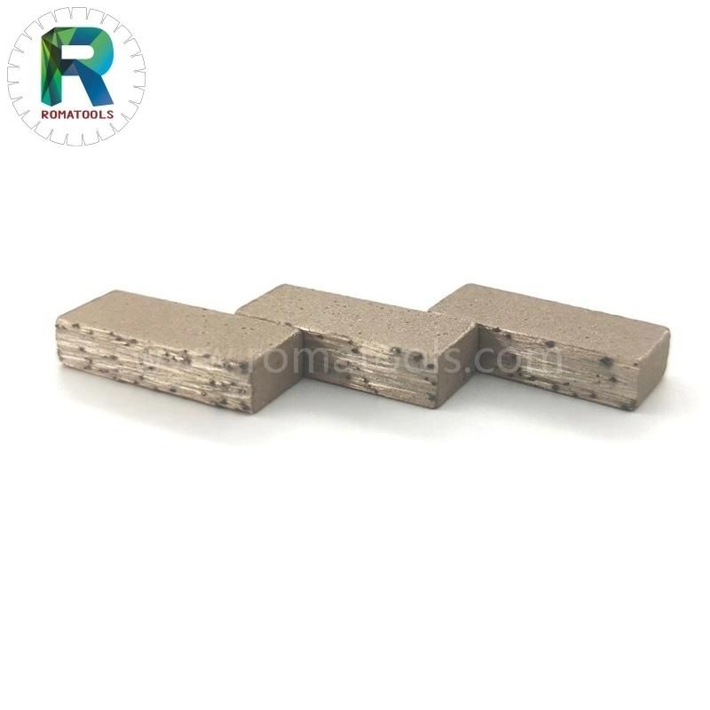 Romatools Professional Manufacturer of Diamond Segment for Marble Cutting