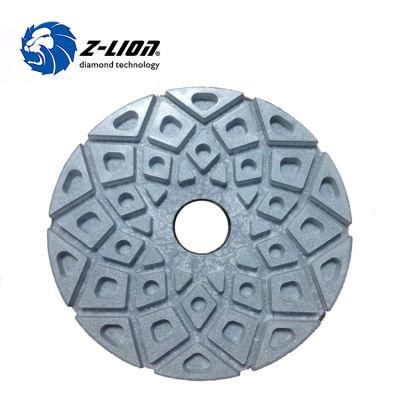 5in Diamond Resin Edge Polishing Abrasives Wheel with Snail Lock Back