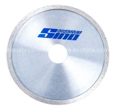 Continuous Rim Sintered Diamond Saw Blade for Cutting Construction Concrete Roof Tiles Stone Marble Granite