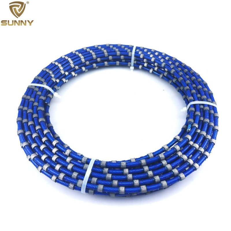 Profiling Diamond Wire Saw Rope for Granite Marble Stone Cutting