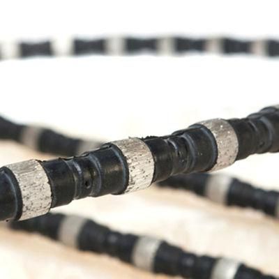 10.5mm Diameter Sintered Beads Reinforced Cast Iron Diamond Cable Saw