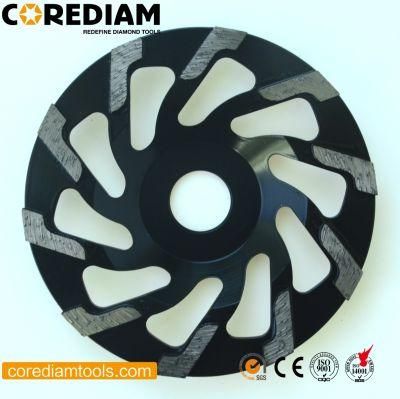 All Size Diamond L Segment Cup Wheel for Concrete and Masonry Materials in Your Need/Diamond Grinding Cup Wheel/Diamond Tool