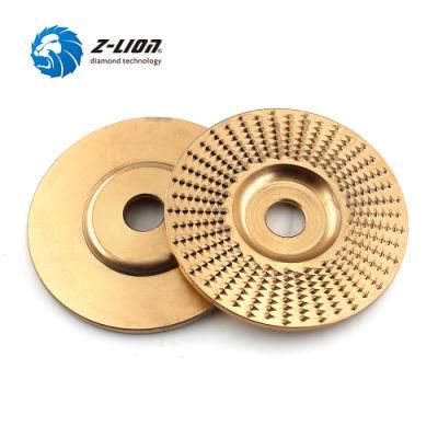 New 4inch High-Carbon Steel Surface Grinding Disc for Wood Carving Polishing