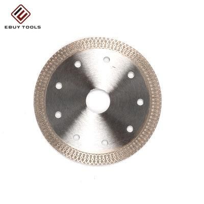 4inch 105mm Super Thin Hot Pressed Sintered Turbo Wave Diamond Saw Blade for Cutting Concrete etc.