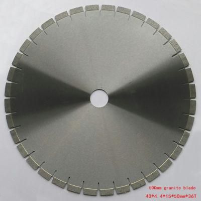 Wholesale Made in China 500mm 20 Inch Diamond Segment Circular Cutter High Frequency Saw Blades for Cutting Granite Marble Ceramic Concrete