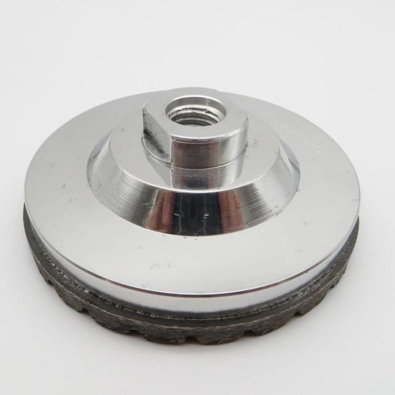 4" 5/8"-11 Aluminum Diamond Turbo Cup Wheel for Granite