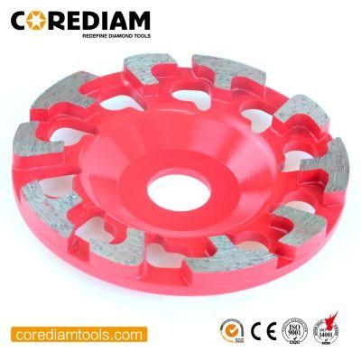 Diamond Rough Surface Cup Wheel with T Segments for Concrete and Masonry Materials in All Size /Diamond Grinding Cup Wheel/Diamond Tools