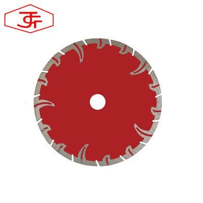 14inch Gu Turbo Cutting Diamond Saw Blade with Protection Teeth