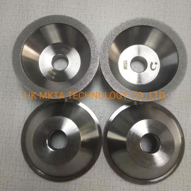 Cup Dish Bowl Shape Diamond Grinding Wheel 100d for Tungsten Carbide Cutters