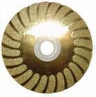Electroplated Cutting &amp; Grinding Diamond Disc With Titanium Coated
