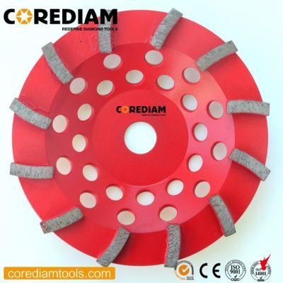 180mm Turbo Segment Grinding Concrete Cup Wheel/Diamond Tool