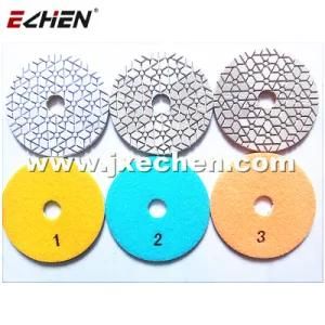 Super 3 Step Diamond Wet Polishing Pad for Stone
