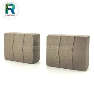 24X13.5/12.5X30mm 180PCS/Set Granite Segment Big Taller Teeth for Long Life