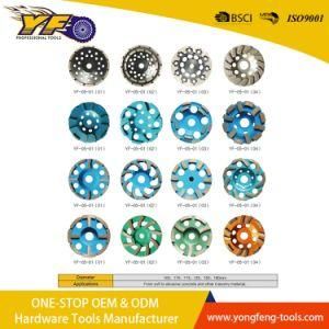 Various Segment Type Diamond Grinding Cup Wheel