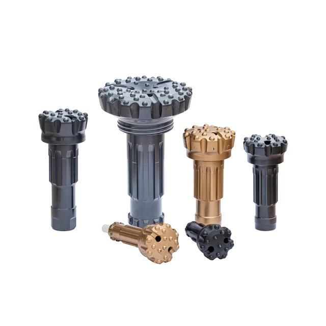 Drilling Rig Low Pressure High Pressure DTH Hammer Button Drill Bit for Hard Rock